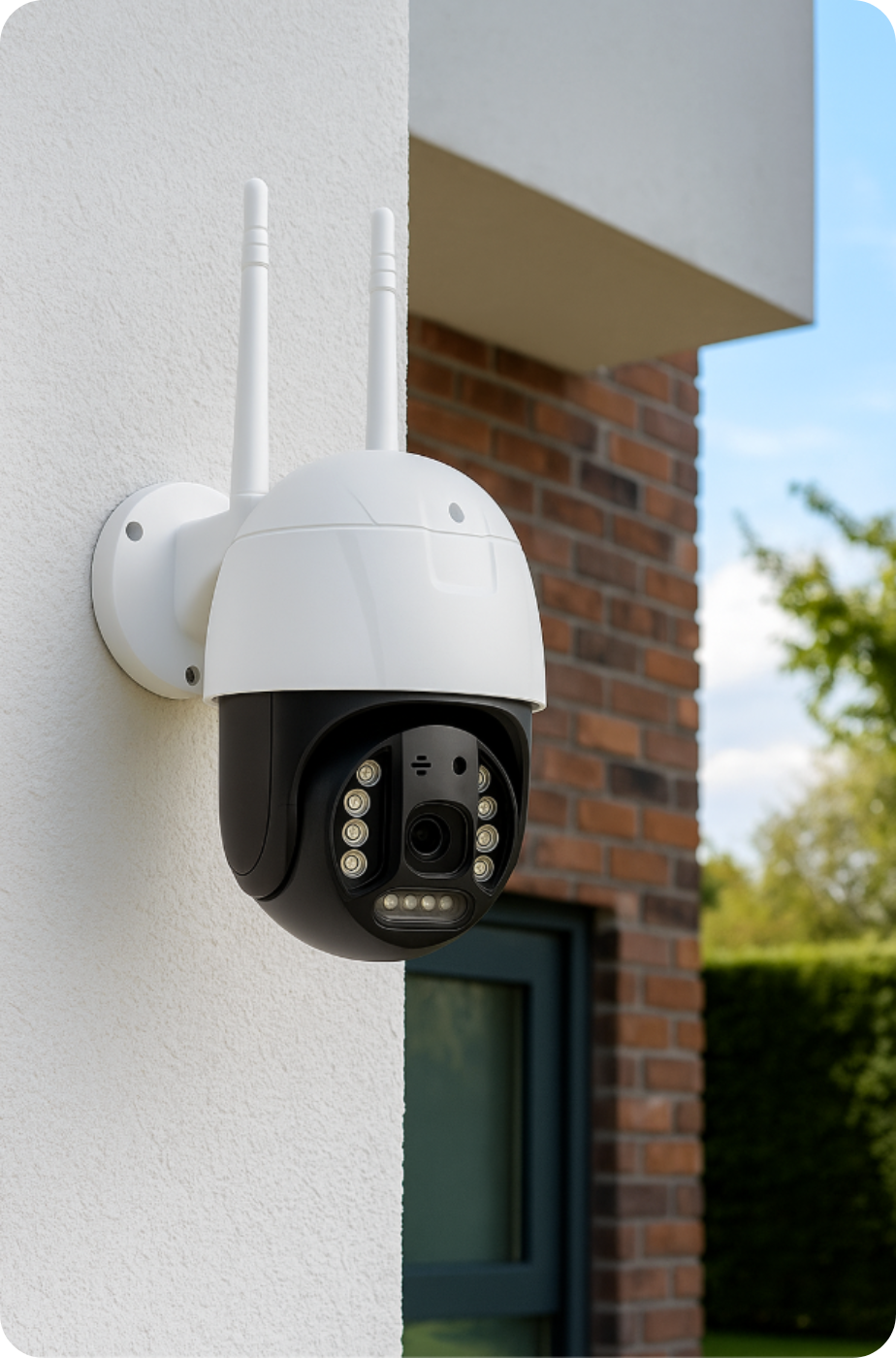 Wysokiej Jakości Obiektyw 3MP – Wyraźny Obraz Dzień i Noc