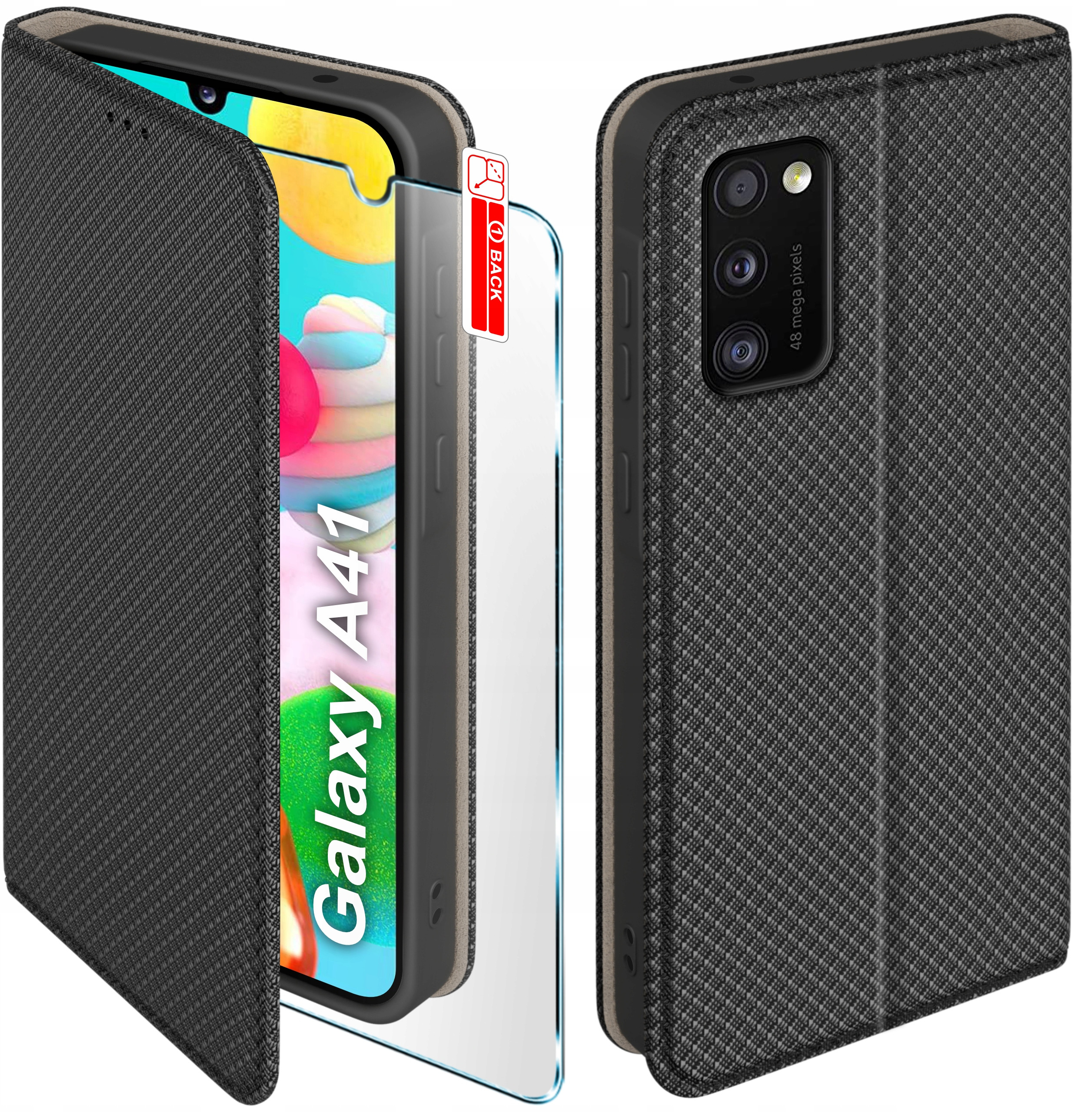 Etui z klapką do Samsung A41 – Elegancka ochrona dla Twojego smartfona