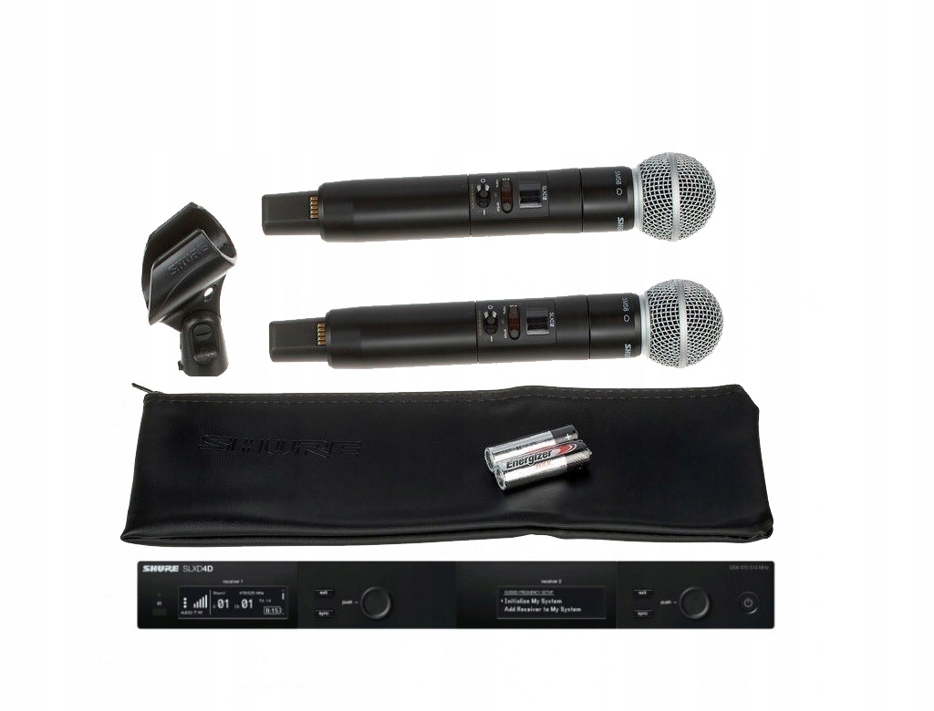 Wygodny podwójny odbiornik SLXD4D