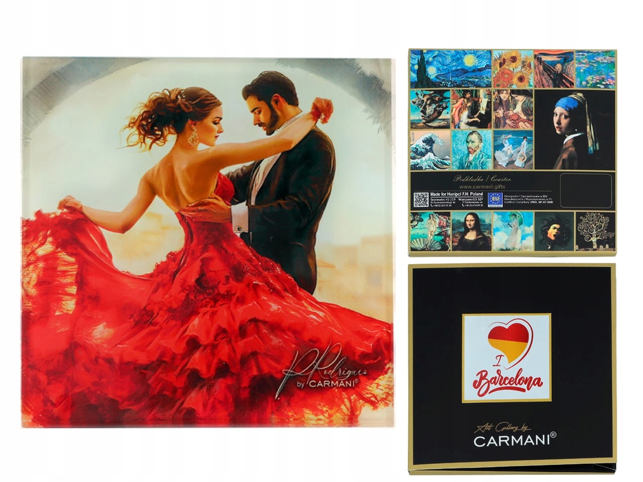 Podkładka szklana P. Rodriguez, Paso Doble – Elegancja i styl w Twoim wnętrzu