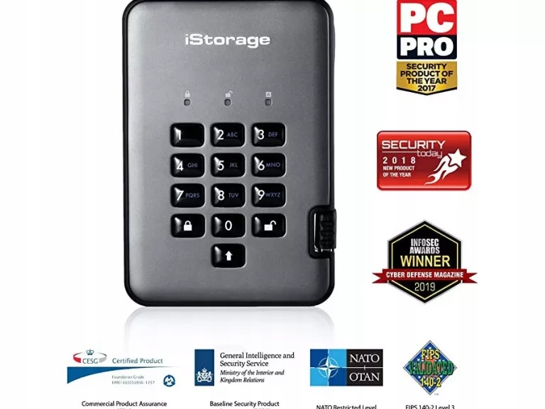 Bezpieczeństwo danych dzięki 256-bitowemu szyfrowaniu AES-XTS