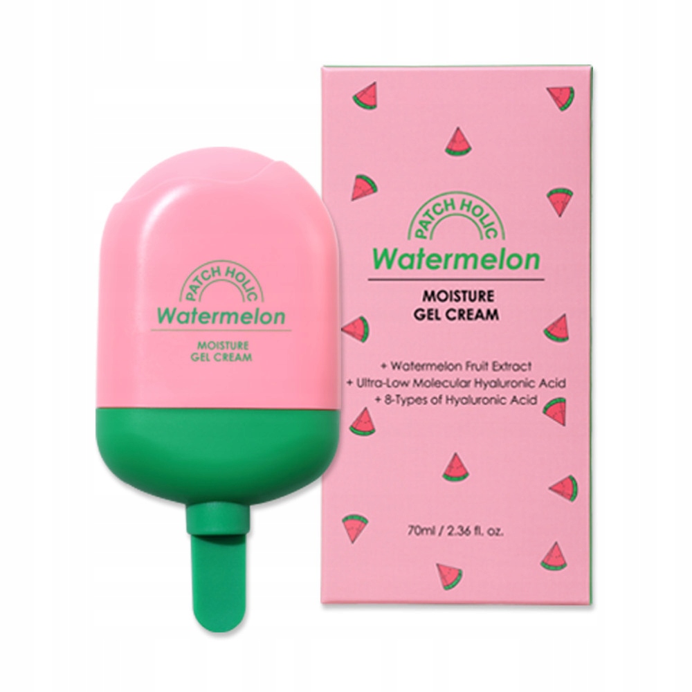 PATCH HOLIC Watermelon Moisture Gel Cream – Nawilżający krem-żel do twarzy 70ml