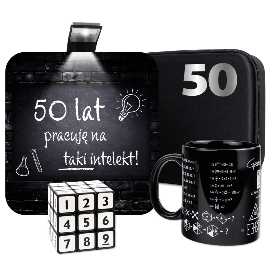 Froster Zestaw Prezentowy dla Geniusza – Idealny prezent na 50 urodziny