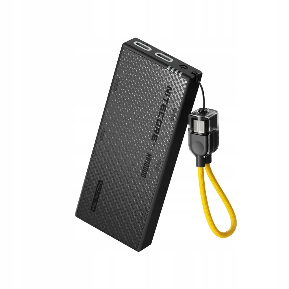 Nitecore Powerbank NB10000 Carbon Gen4 – Lekka moc w Twojej kieszeni