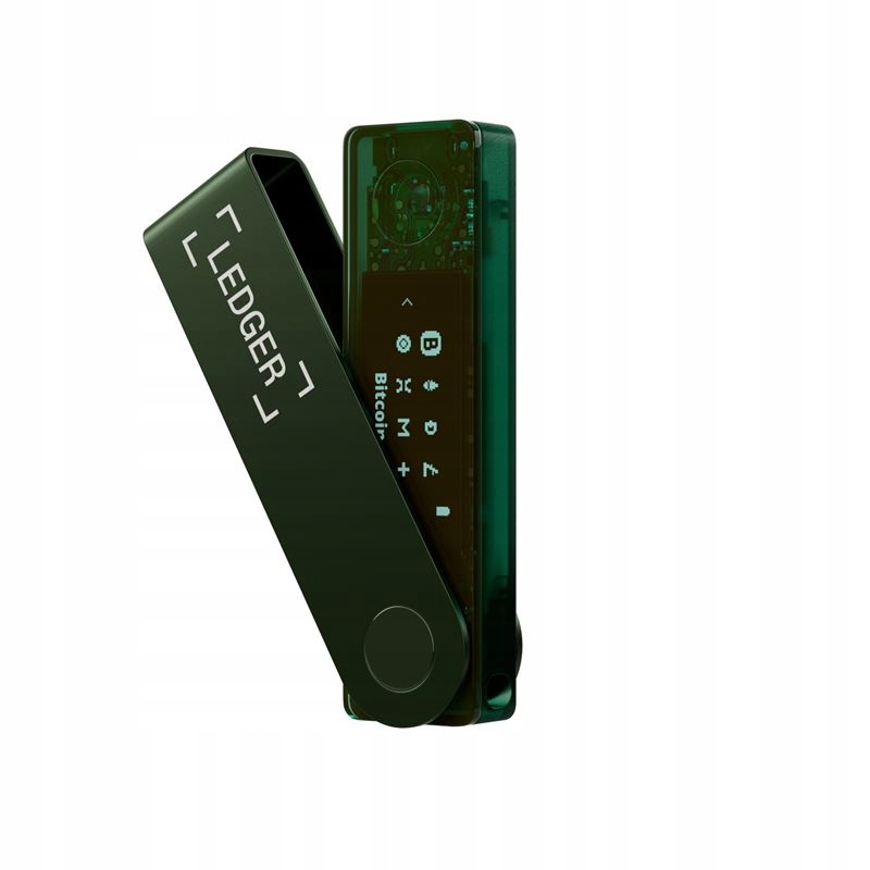 Ledger Nano X Emerald Green – Bezpieczny portfel kryptowalutowy