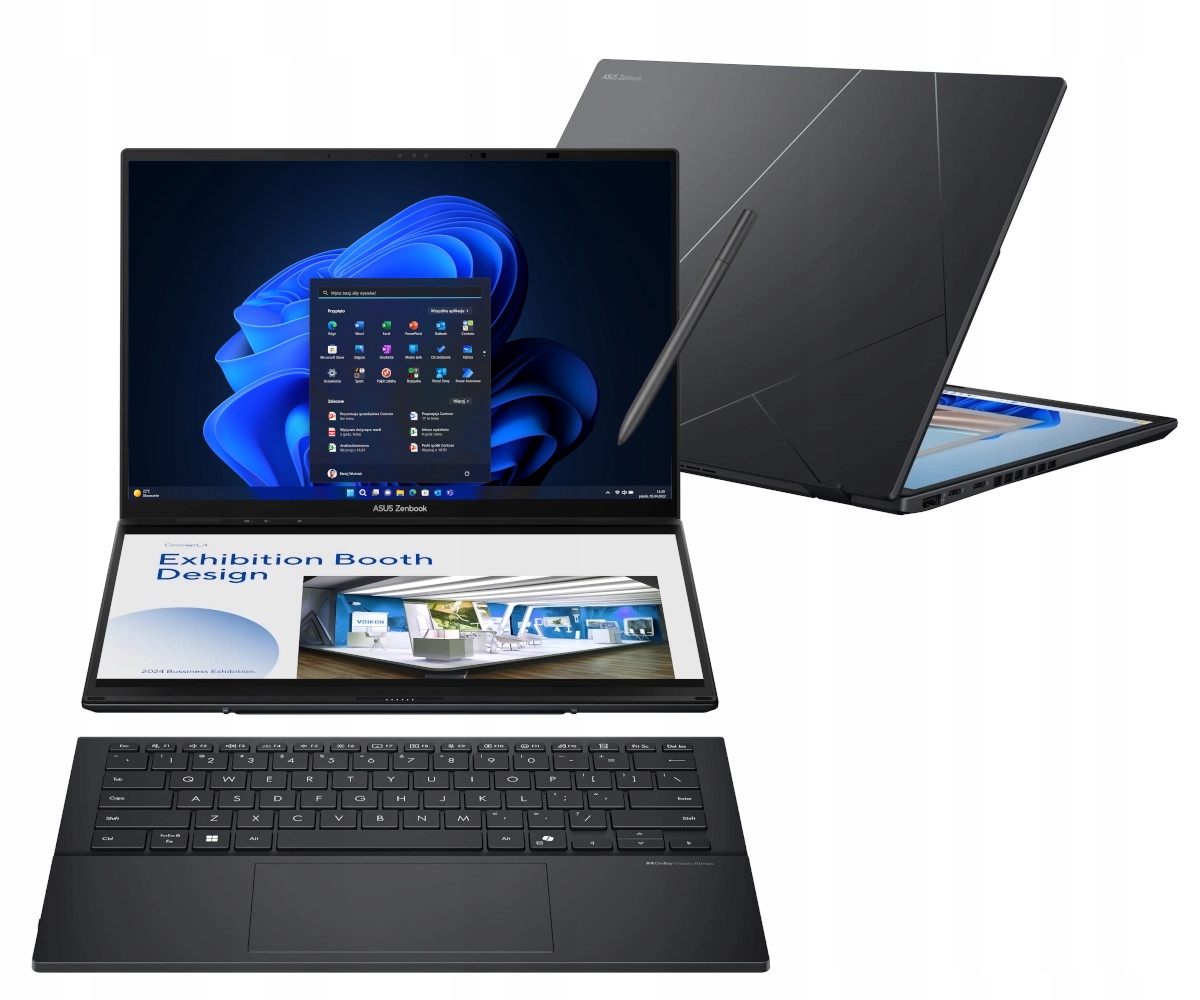 ASUS ZenBook Duo OLED U9-285H 32GB 2TB – Przełomowy laptop z dwoma ekranami