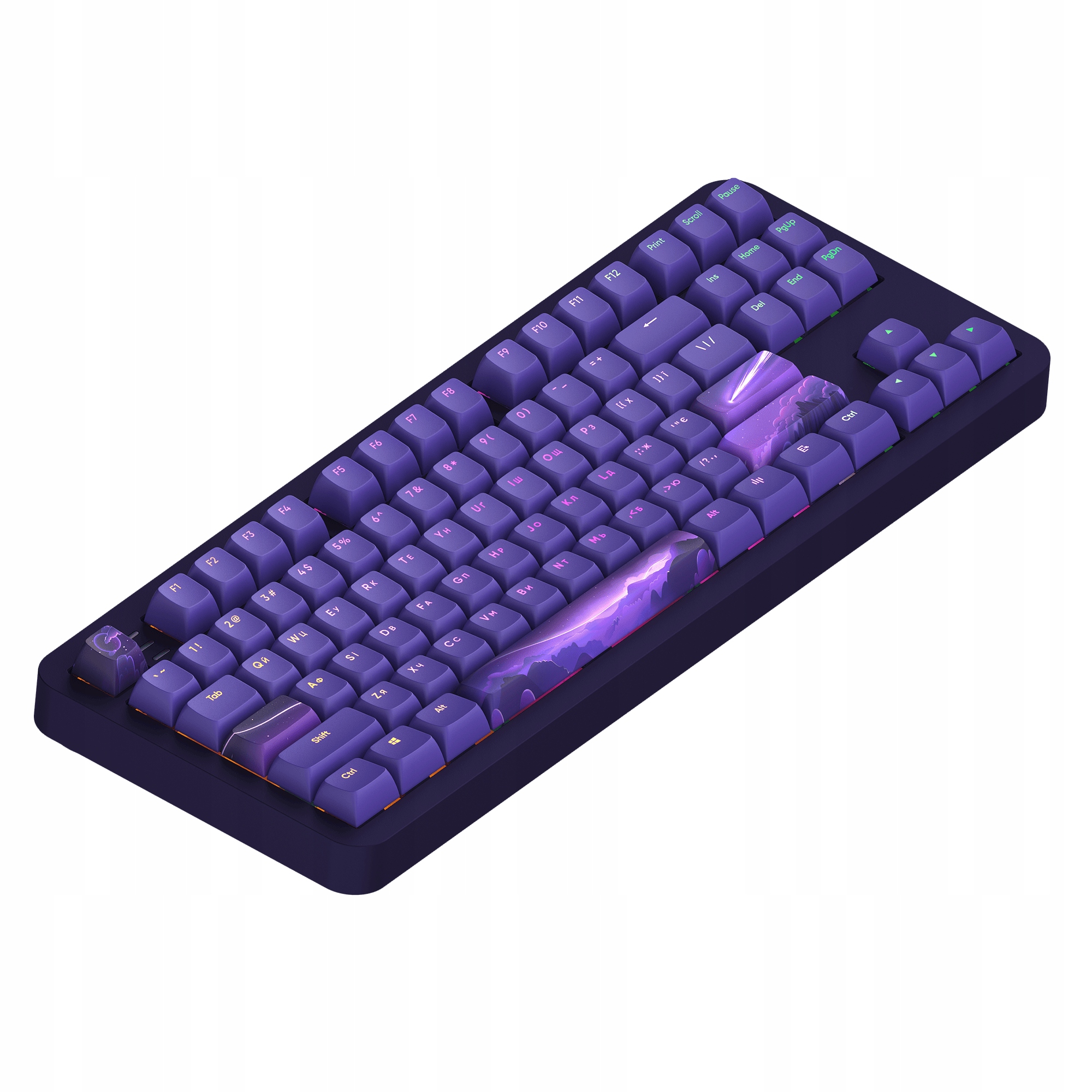 Efektywne podświetlenie RGB z 16,7 miliona kolorów