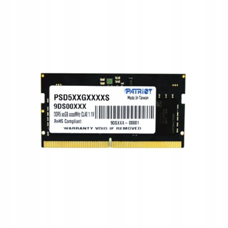 Idealna do laptopów – Typ pamięci unbuffered SO-DIMM