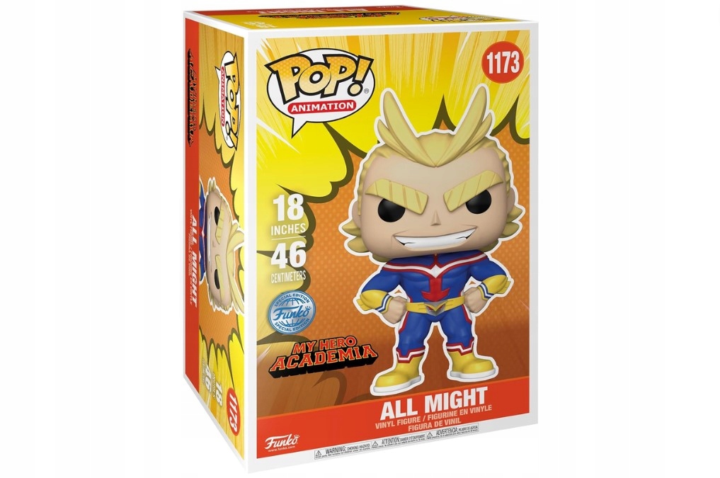 Cechy szczególne figurki All Might