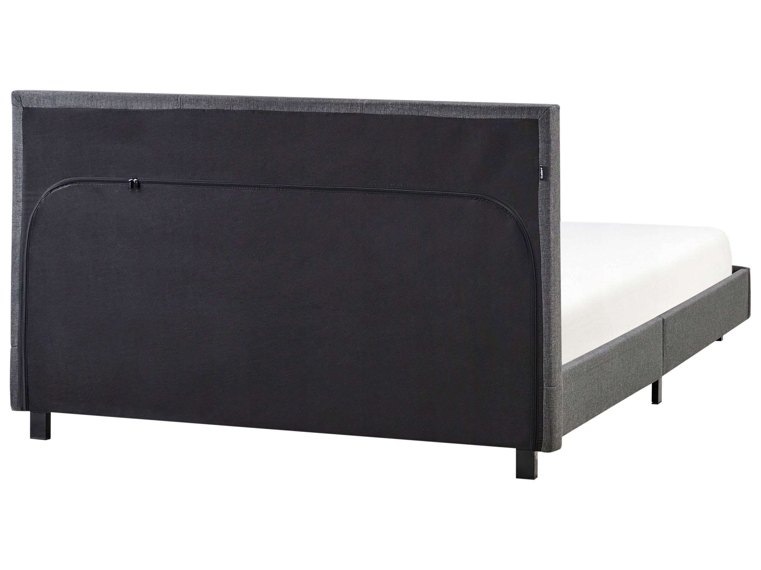 Łóżko ALBI 140 x 200 cm Szary – Elegancja i komfort w Twojej sypialni