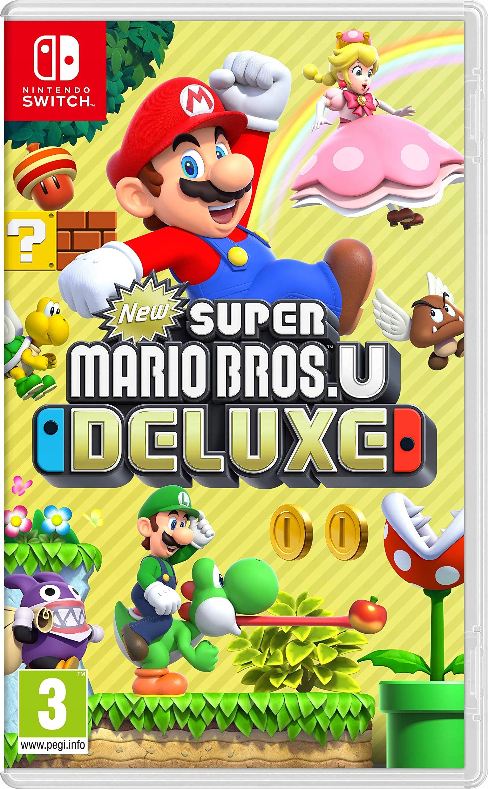 Super Mario Bros. U Deluxe na Nintendo Switch – Przygodowa gra dla całej rodziny