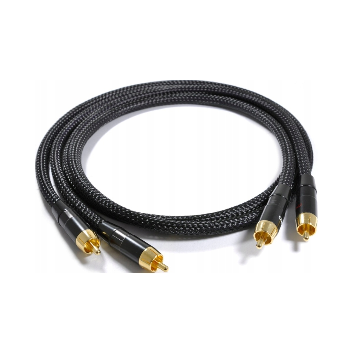 Kabel RCA (Cinch) x2 - RCA (Cinch) x2 1m czarny – Idealne połączenie audio