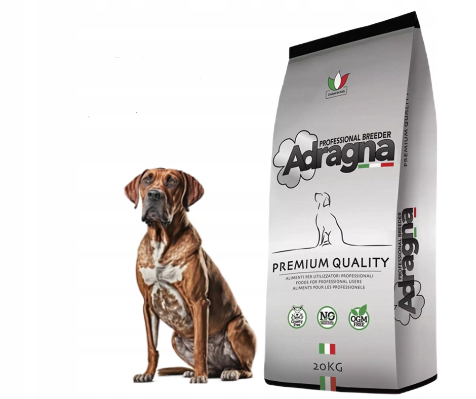 Adragna Breeder Daily z jagnięciną dla psów dorosłych 20kg – Idealna karma dla Twojego pupila