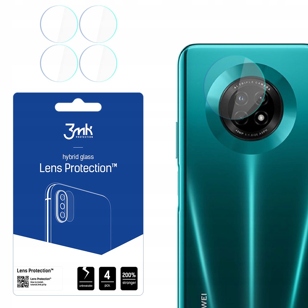HUAWEI ENJOY 20 PLUS 5G - Ochrona obiektywu z 3MK Lens Protection