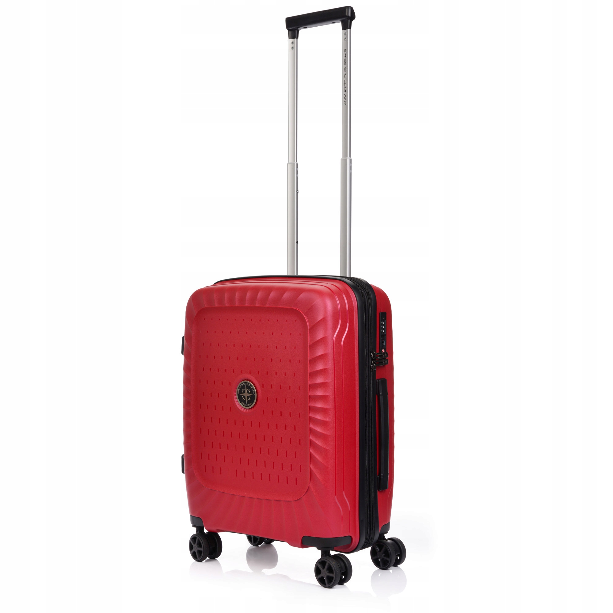Walizka kabinowa SwissBags Ibiza 55 cm czerwony – Komfort i styl w podróży