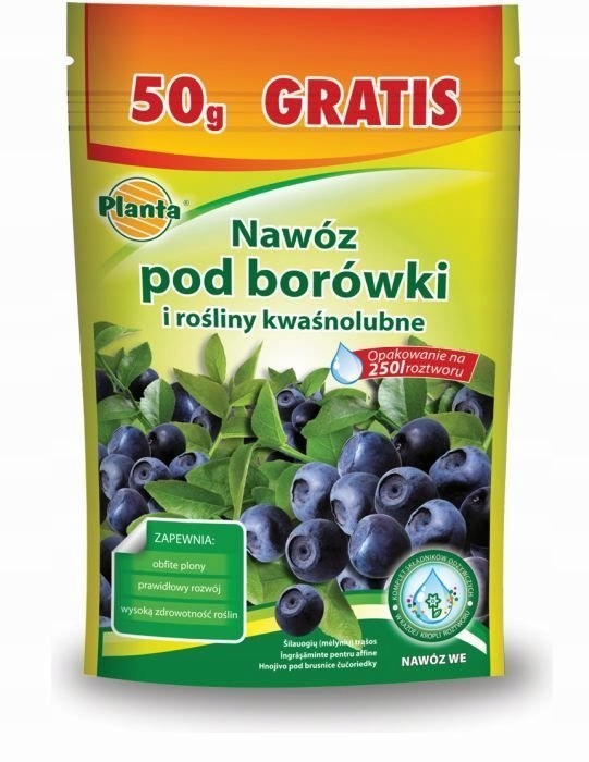 Specjalistyczny nawóz do borówek i roślin kwaśnolubnych