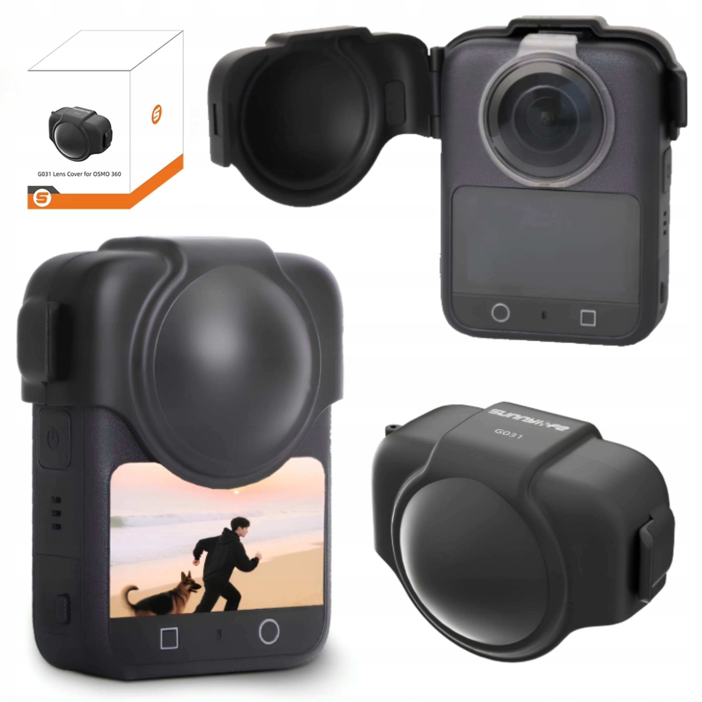 Twarda Osłona Ochronna Obiektywu Zabezpieczenie do Kamery DJI OSMO 360 – Najlepsza ochrona dla Twojej kamery