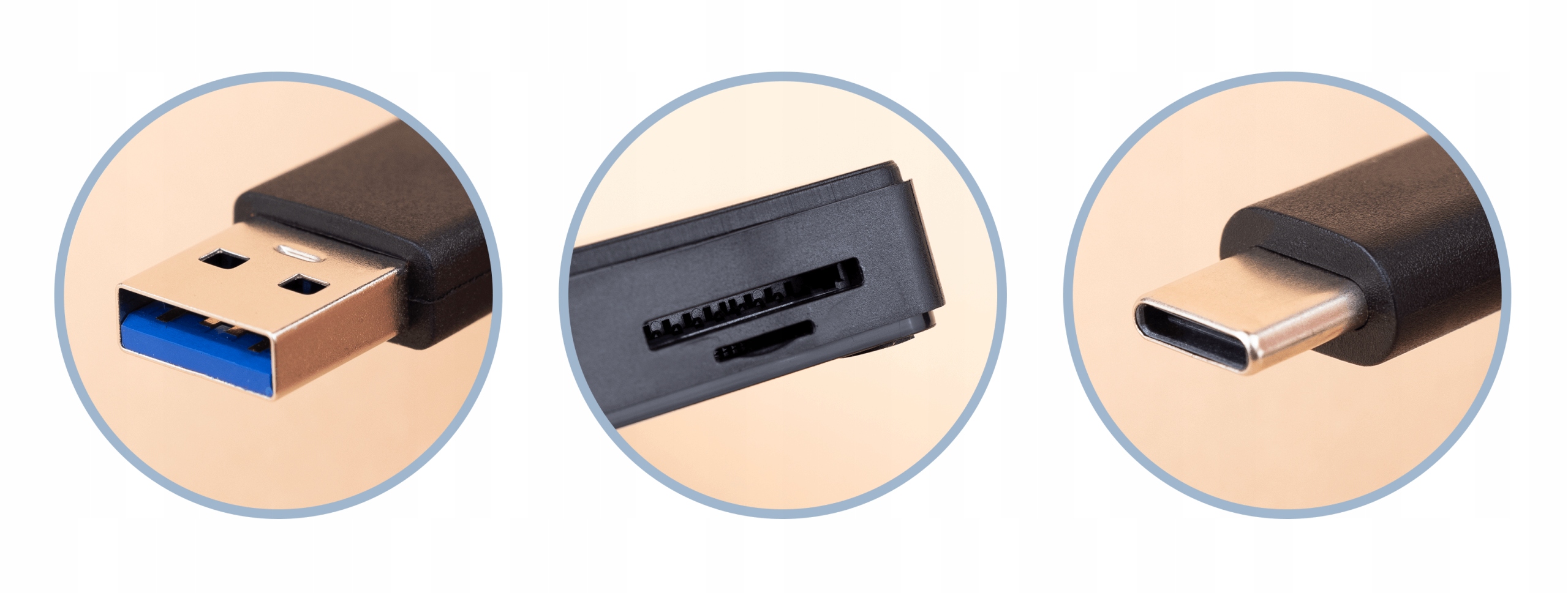 Kompatybilność z USB-A i USB-C – podłączaj bez ograniczeń