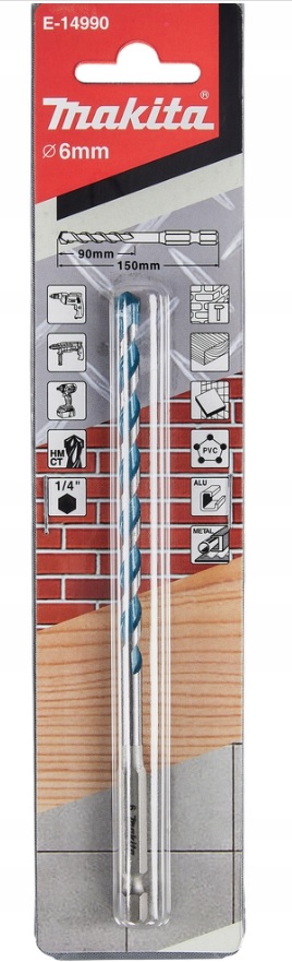 Sześciokątny uchwyt 1/4