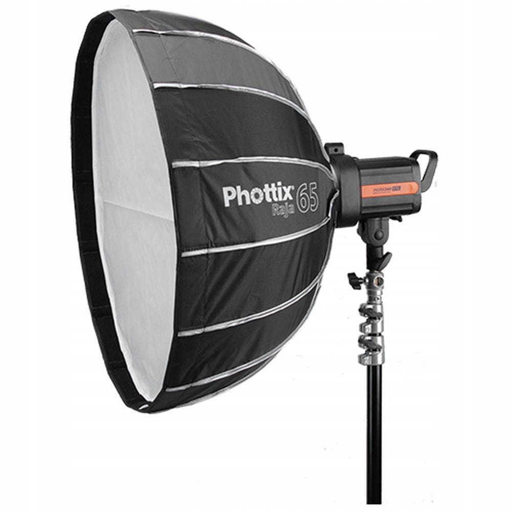 Phottix Raja Quick-Folding Softbox 65 cm – Idealne oświetlenie dla profesjonalnych fotografów