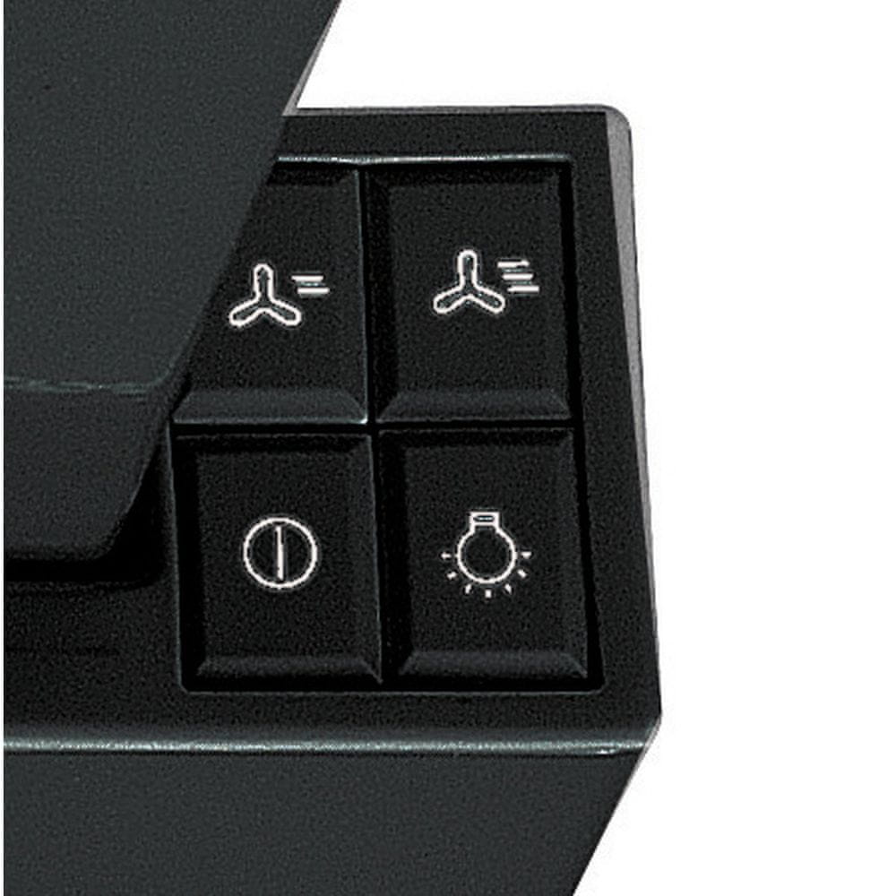 Mechaniczne sterowanie – Prosta obsługa dzięki przyciskom