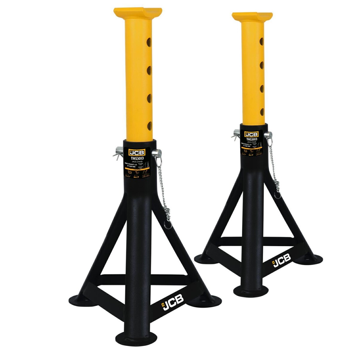 Zestaw zawiera: Dwie kobyłki JCB – Wszystko, czego potrzebujesz w jednym opakowaniu