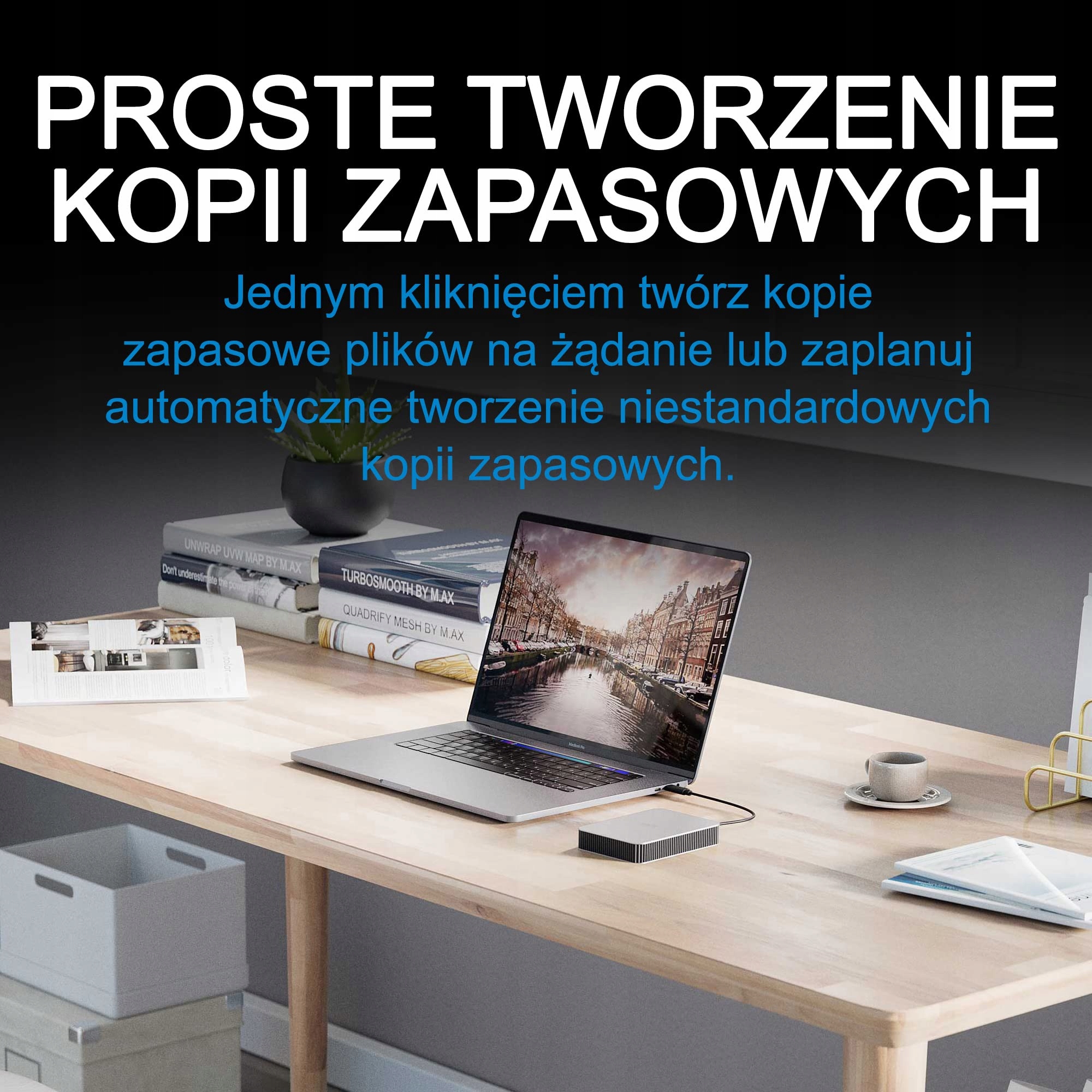 Plug & Play – Łatwe podłączenie do PC, Mac i iPad