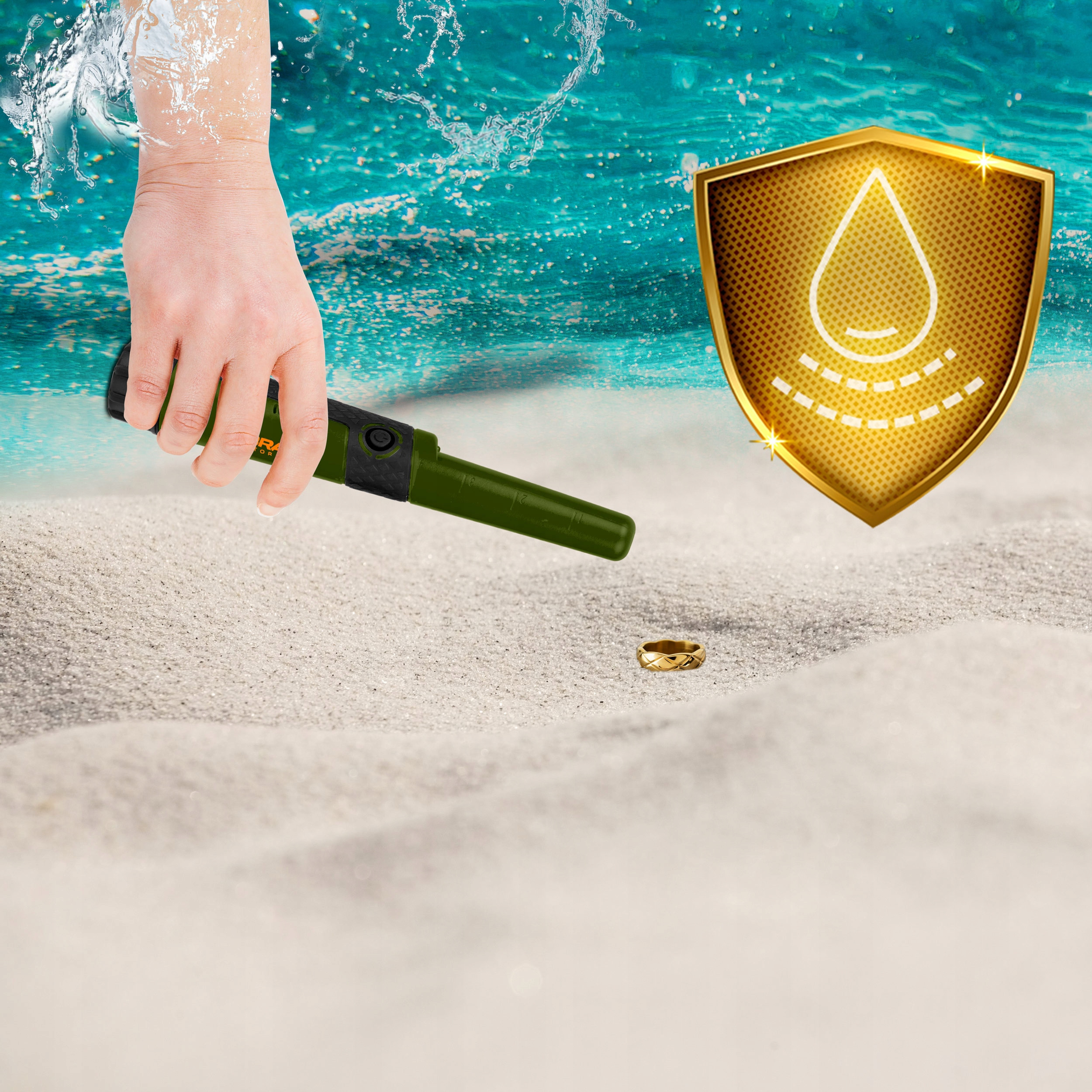 Wodoodporność na poziomie IPX8 – idealny do każdego terenu