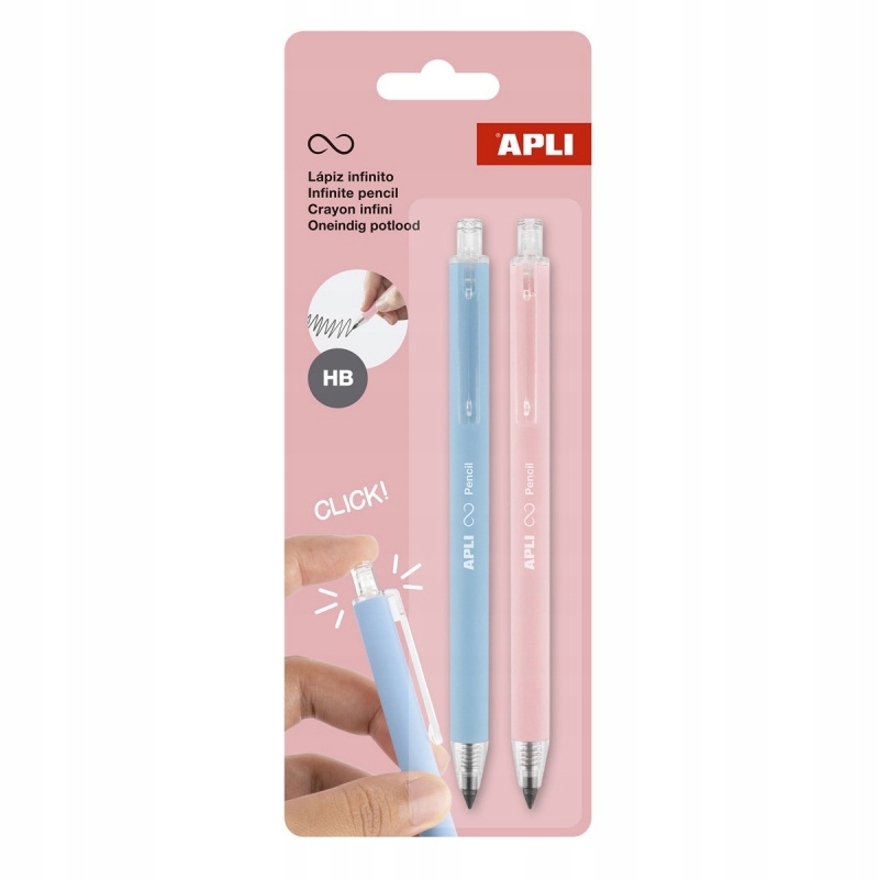 Grafit chroniony wewnątrz – zawsze gotowy do użycia