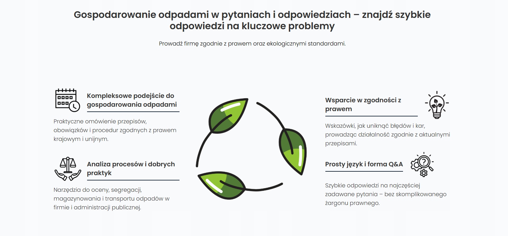 Kluczowe zagadnienia dotyczące gospodarki odpadami