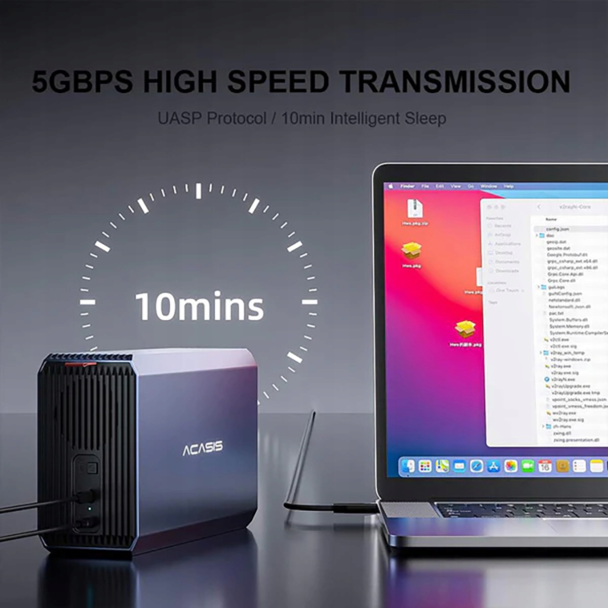 Szybka transmisja danych dzięki USB-C 10 Gb/s