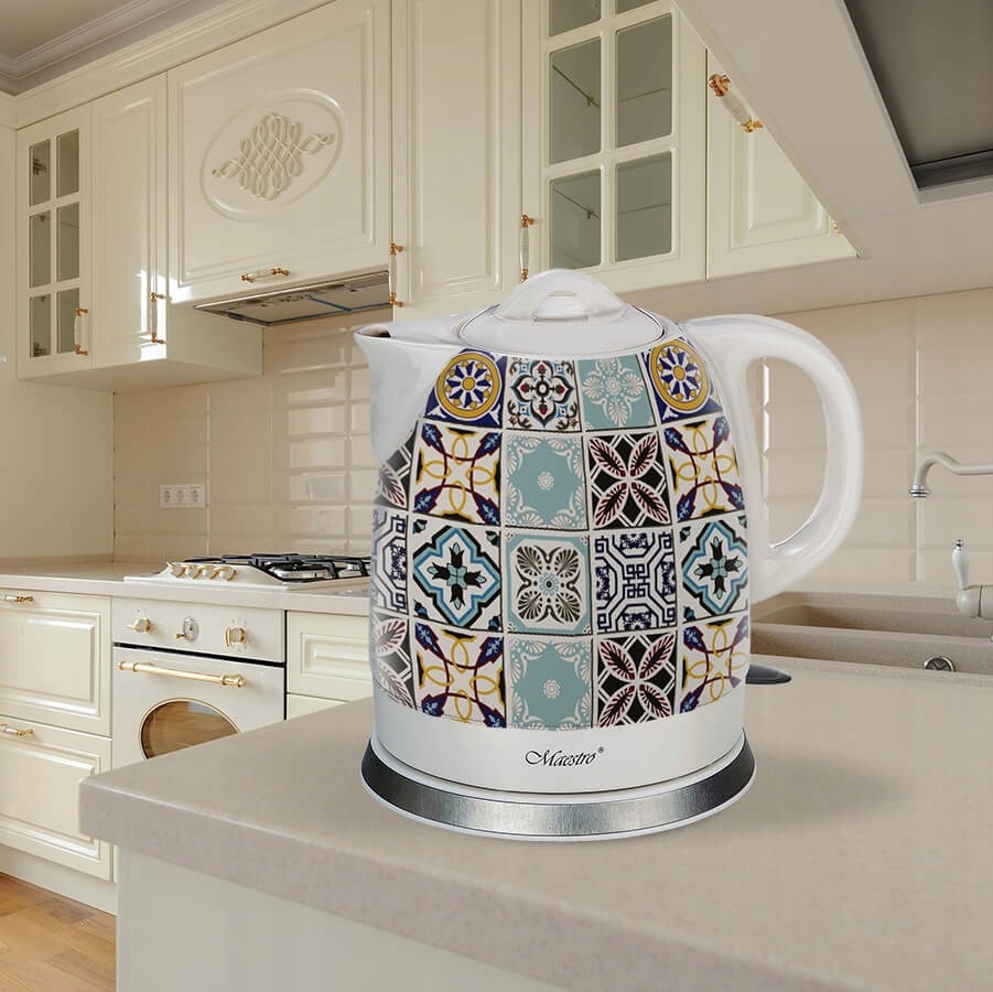 Ceramiczny czajnik elektryczny MR-066-PORTO – Elegancja i funkcjonalność w Twojej kuchni