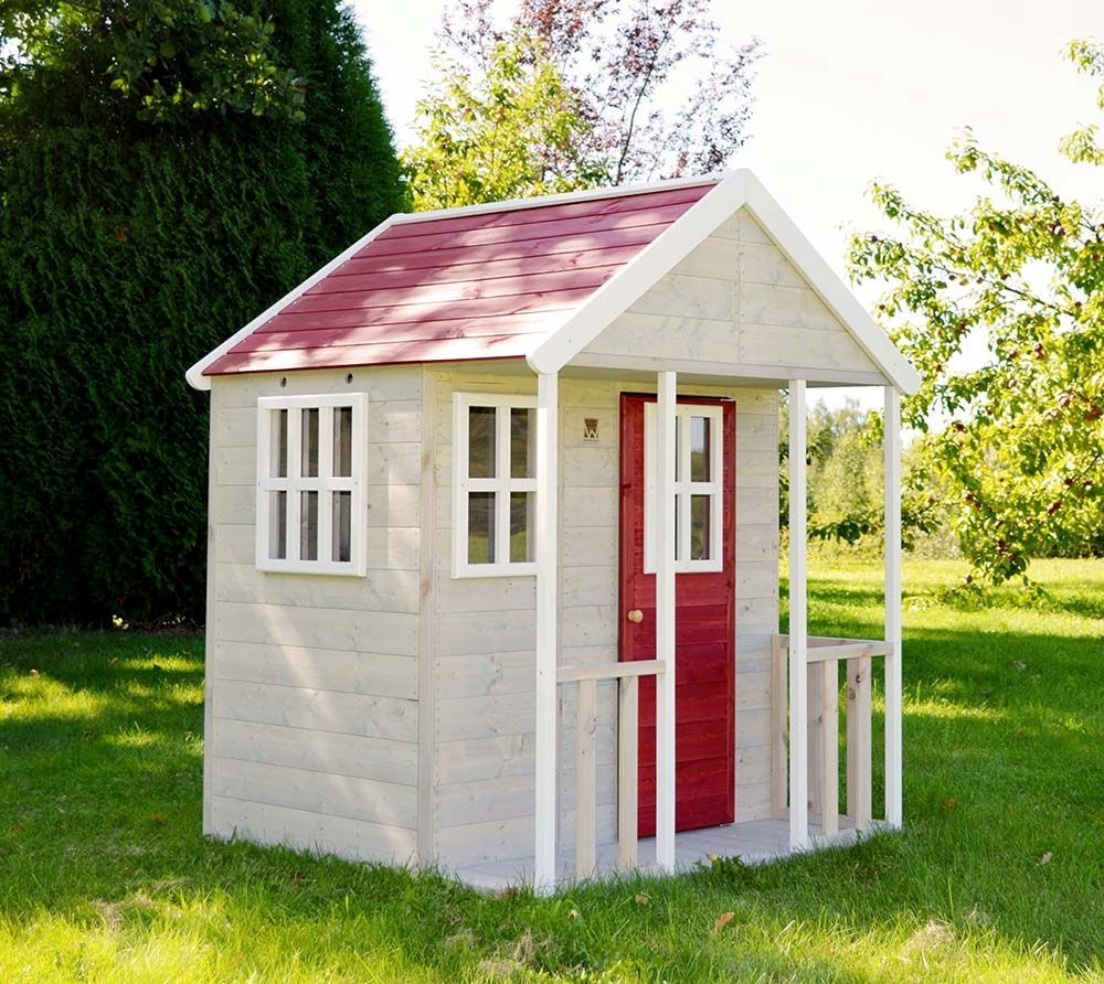 Prosty montaż krok po kroku – Domek dostarczany w trzech paczkach