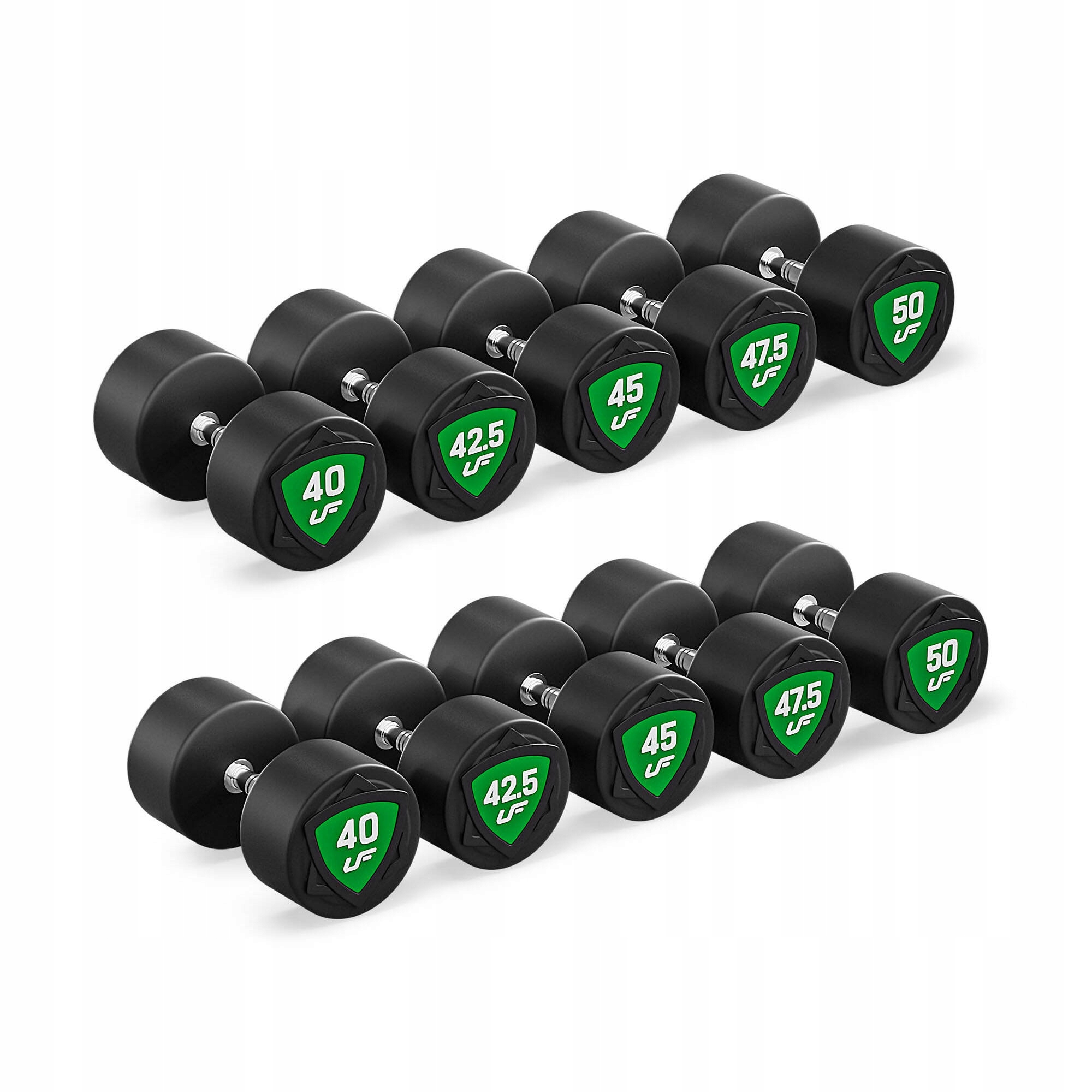 Hantle 40-50kg (skok co 2,5kg) – Idealne do profesjonalnego treningu siłowego