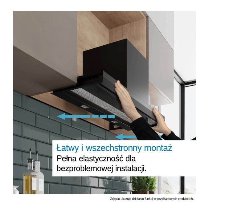 Okap zintegrowany Bosch DBB63BC60 Serie 2 – Elegancja i wydajność w Twojej kuchni