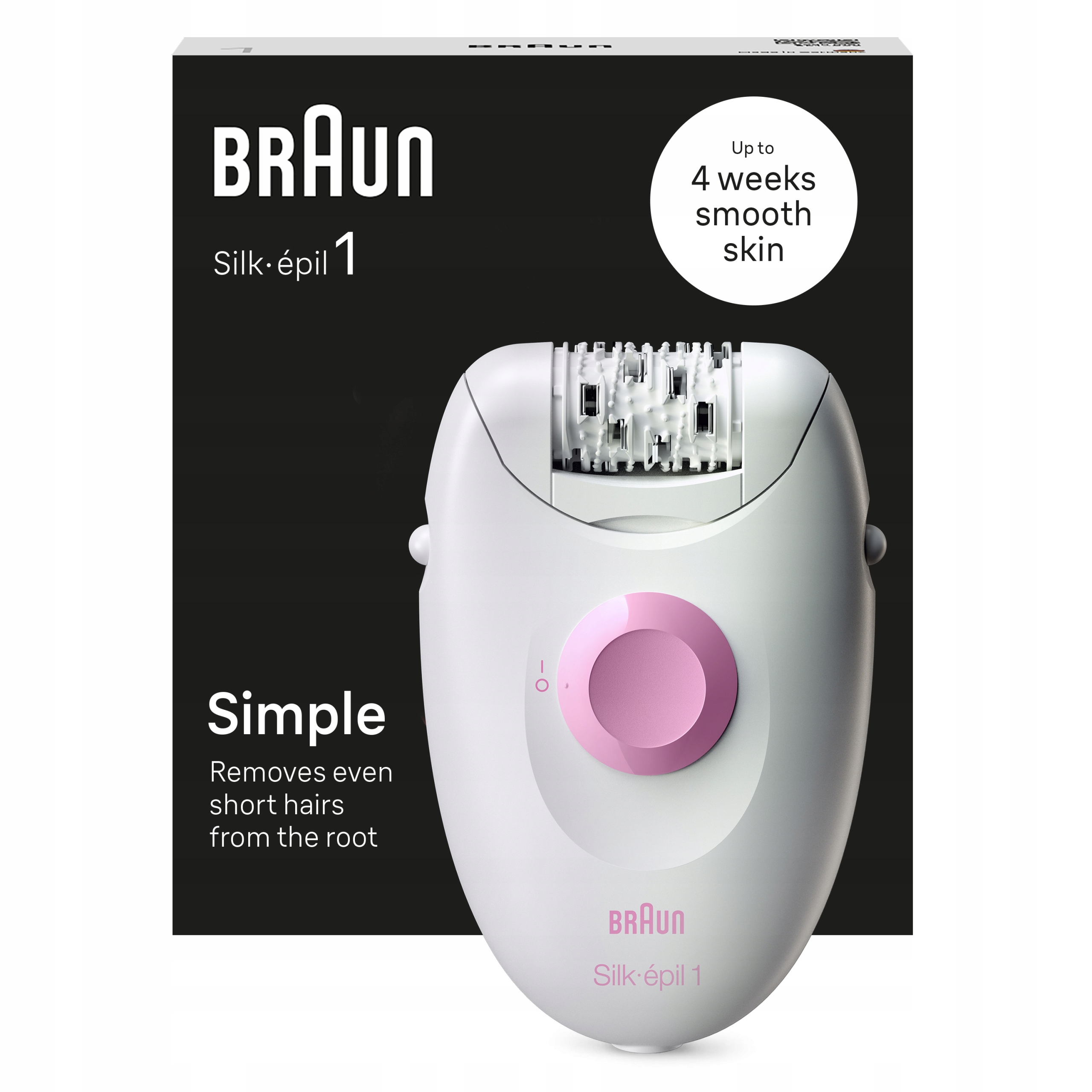 Depilator Braun Silk-Epil 1 SE1-010 – Gładka skóra na dłużej