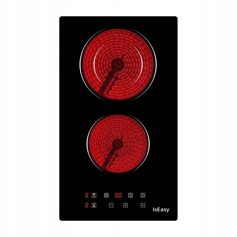 Kompaktowy design z dwoma polami grzewczymi