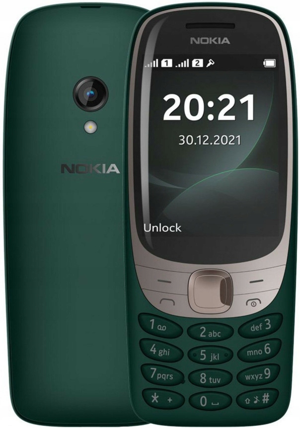 Telefon komórkowy Nokia Smartfon 6310 - TA-1607 - Dual Sim Zielony