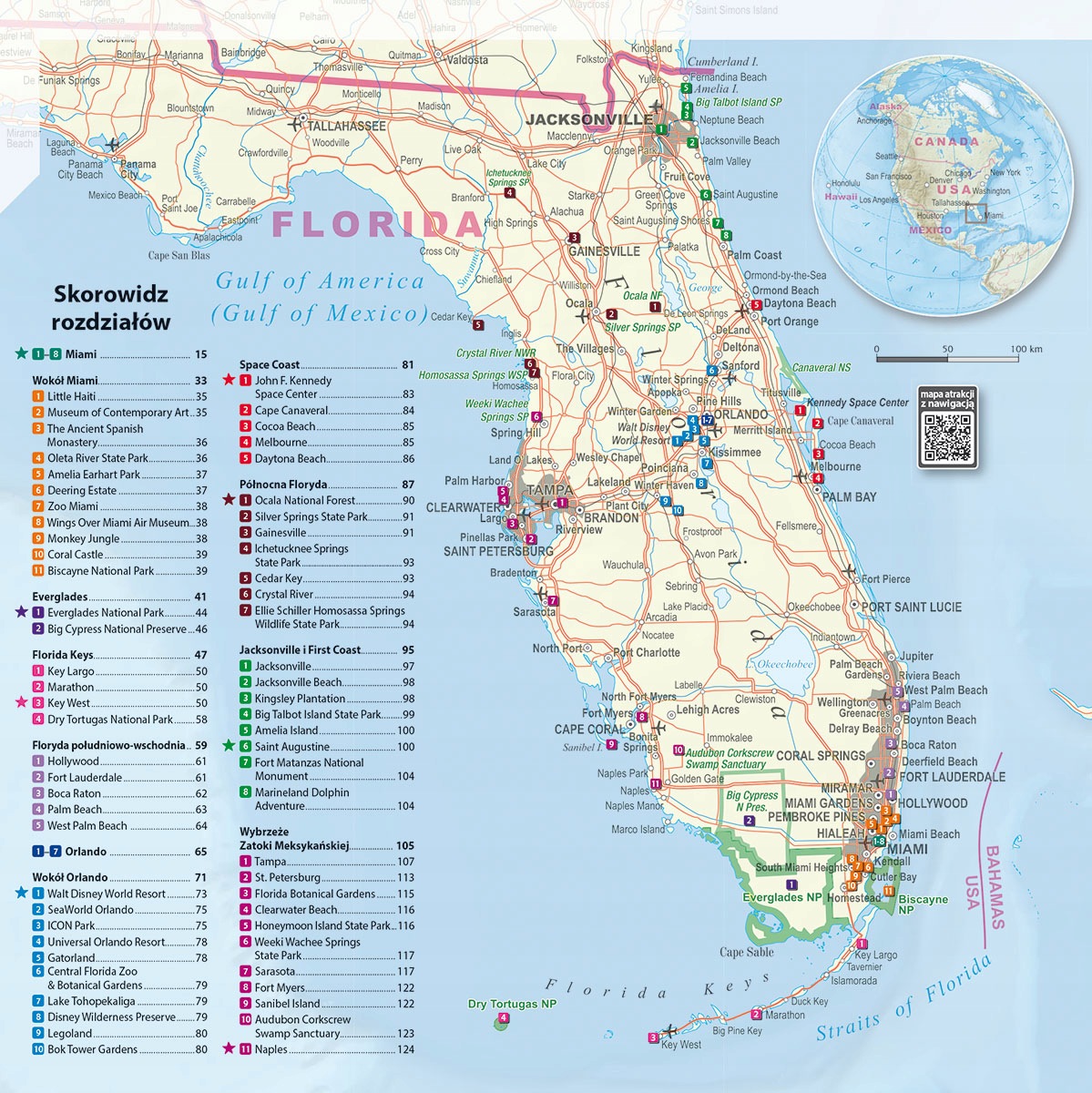 Mapa Florydy i Miami – Twoje niezbędne narzędzie