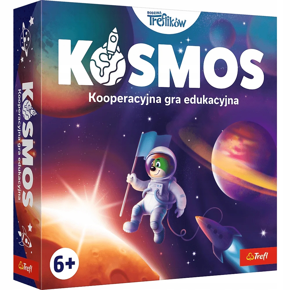 Gra edukacyjna 'Kosmos' – Wyrusz w kosmiczną przygodę z Rodziną Treflików