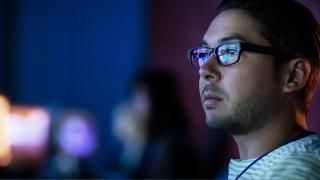Man with glasses