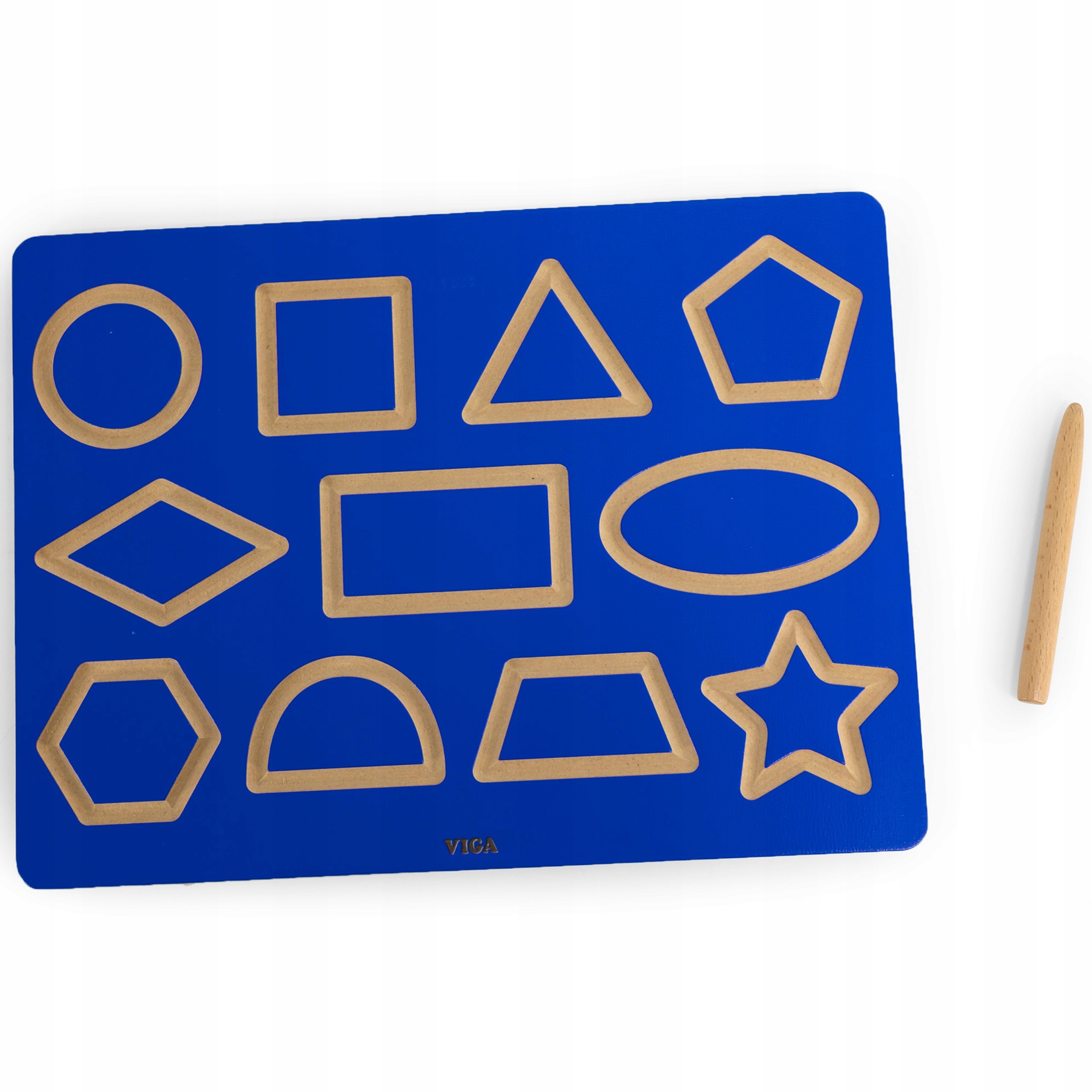 Wygodne, wygrawerowane i zakrzywione rowki do nauki pisania