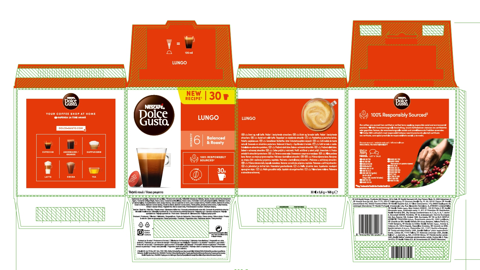 Idealne połączenie smaków z Brazylii, Kolumbii i Etiopii