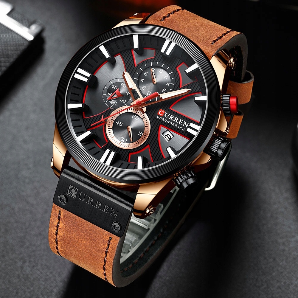 Elegancki design z japońskim mechanizmem kwarcowym