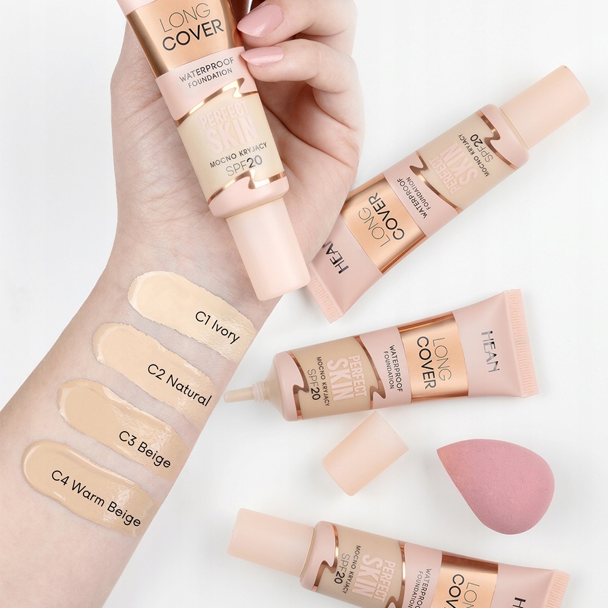 Perfekcyjne ujednolicenie kolorytu skóry