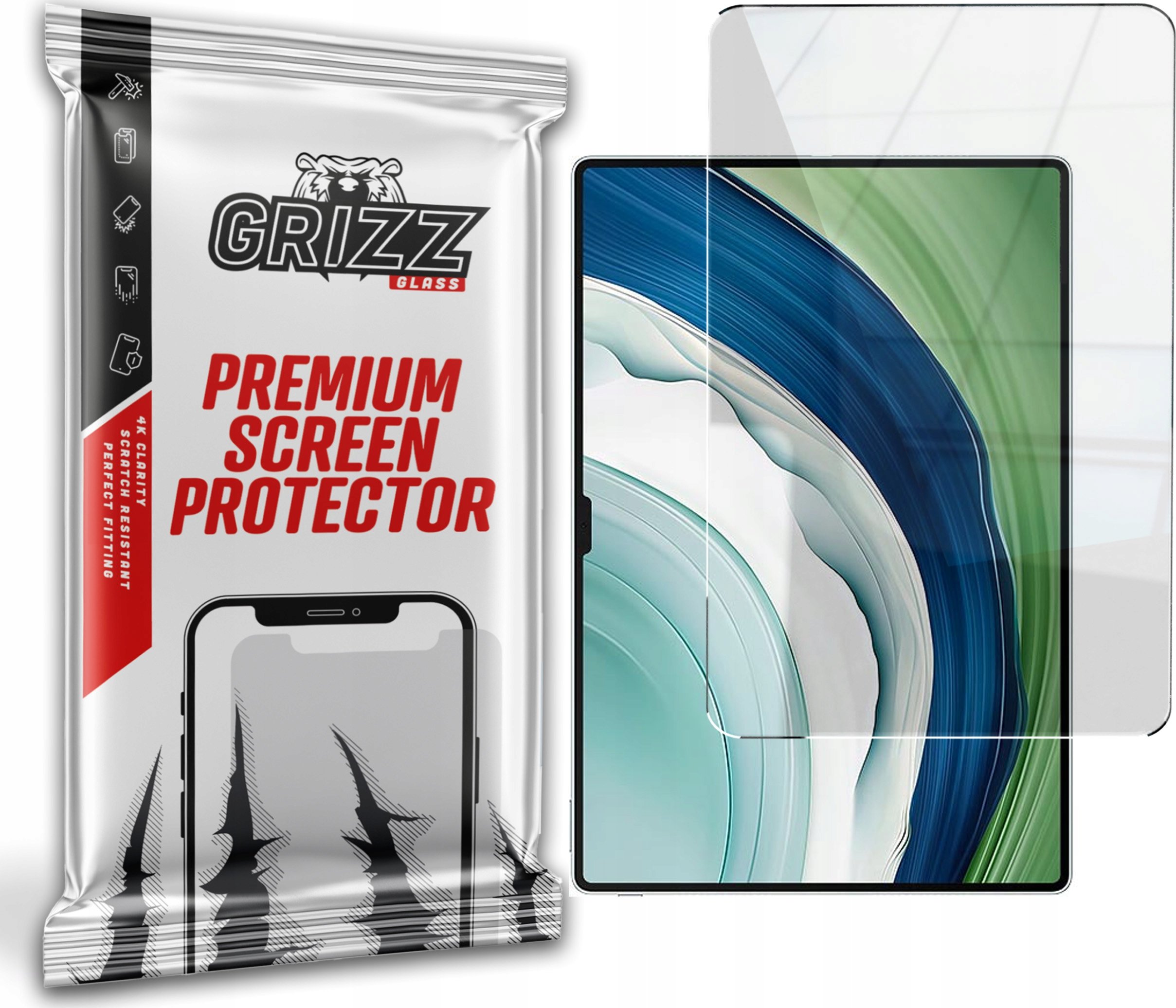 GrizzGlass Szkło hybrydowe GrizzGlass HybridGlass do Huawei MatePad Pro 13.2 – Ochrona i styl w jednym