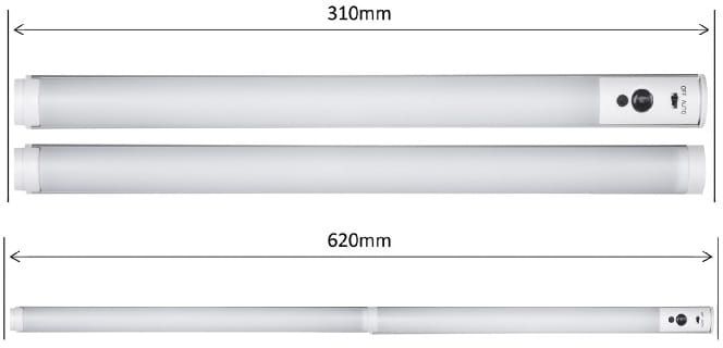 Wymiary lampy