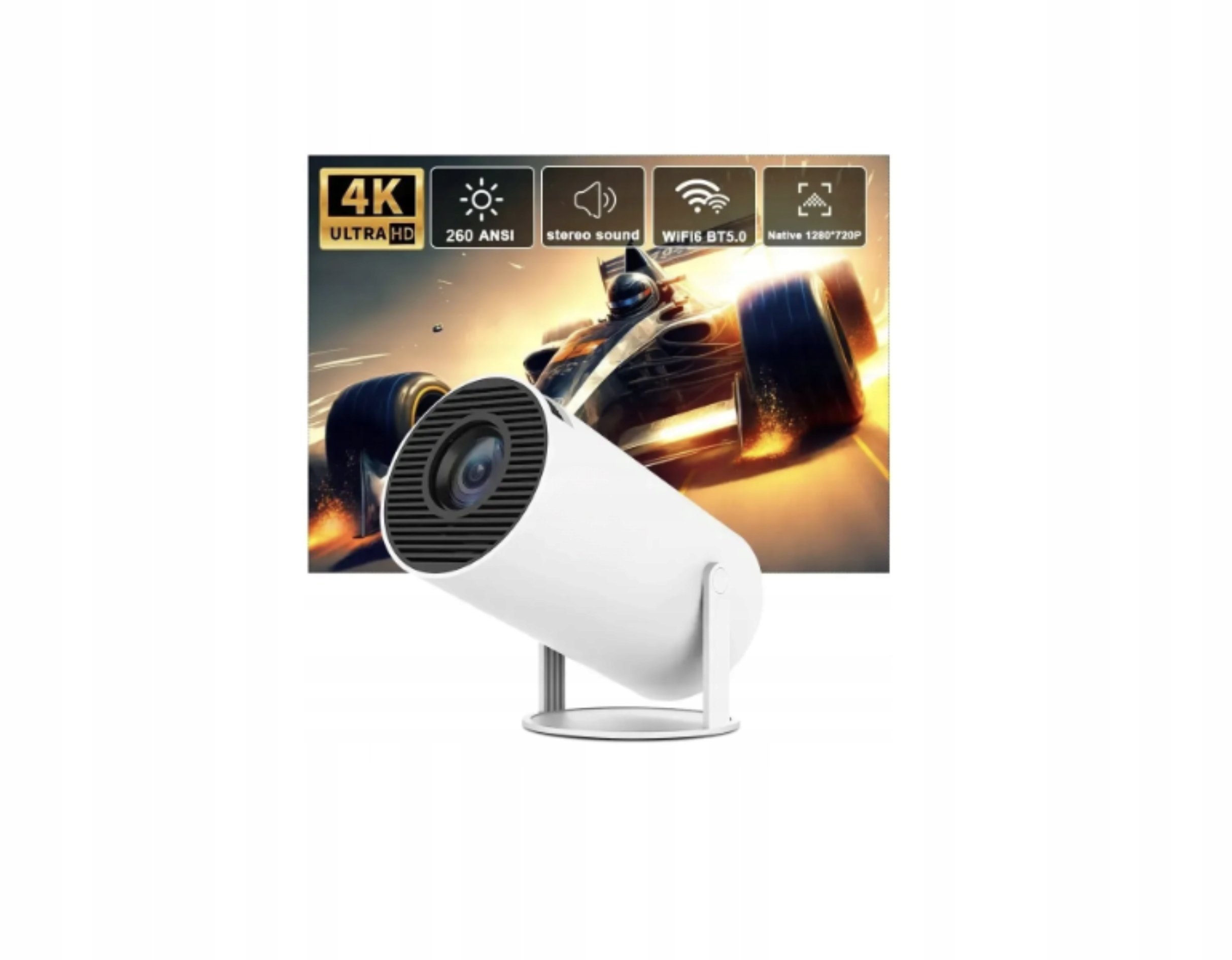 Obsługa rozdzielczości 4K – Wyraźny obraz w najwyższej jakości