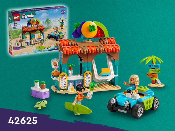 LEGO® Friends Plażowa budka z koktajlami (42625))
