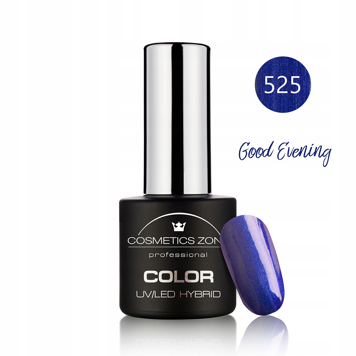 COSMETICS ZONE LAKIER HYBRYDOWY KOLOR 7ML NR 525 Marka Cosmetics Zone